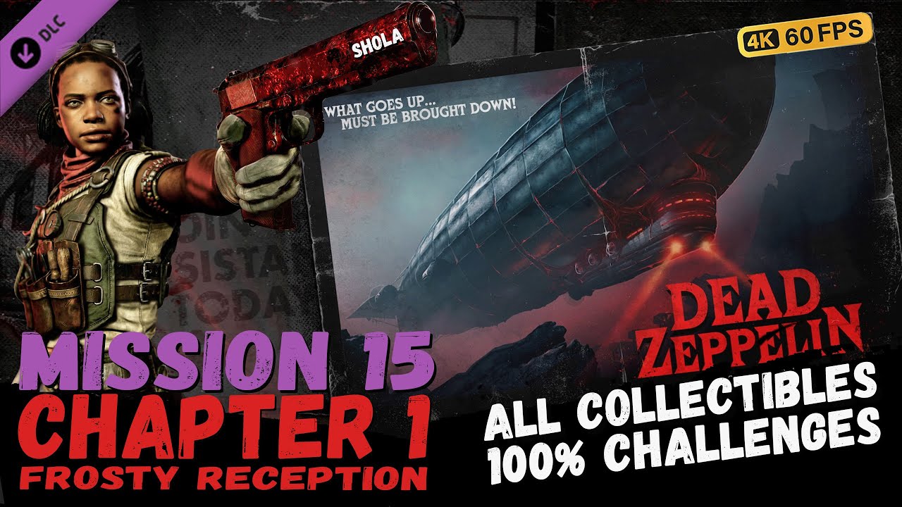 Zombie Army 4 DLC Mission Dead Zeppelin Chapter 1 Frosty Reception