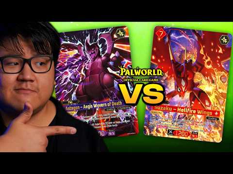 Dueling with 2 of the BEST Palworld Card Game decks