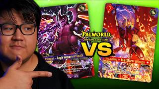 Dueling with 2 of the BEST Palworld Card Game decks