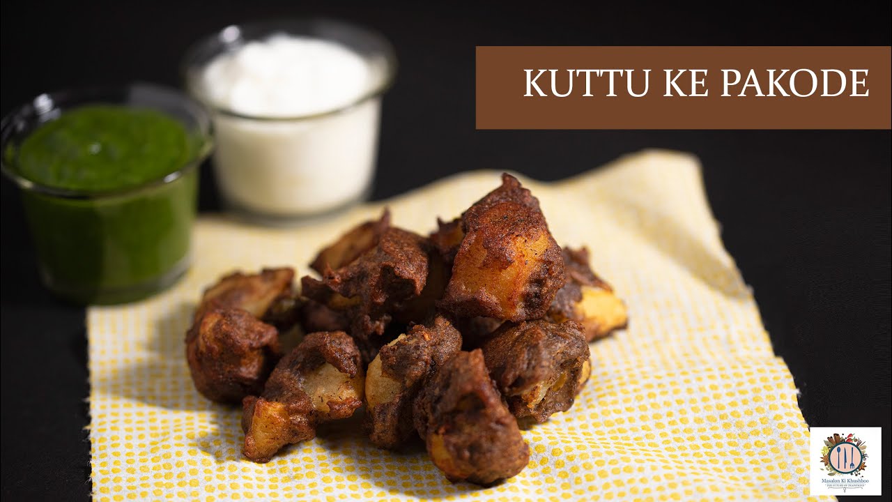 Kuttu ke Pakode Vrat ke pakode How to make tasty and easy kuttu ke