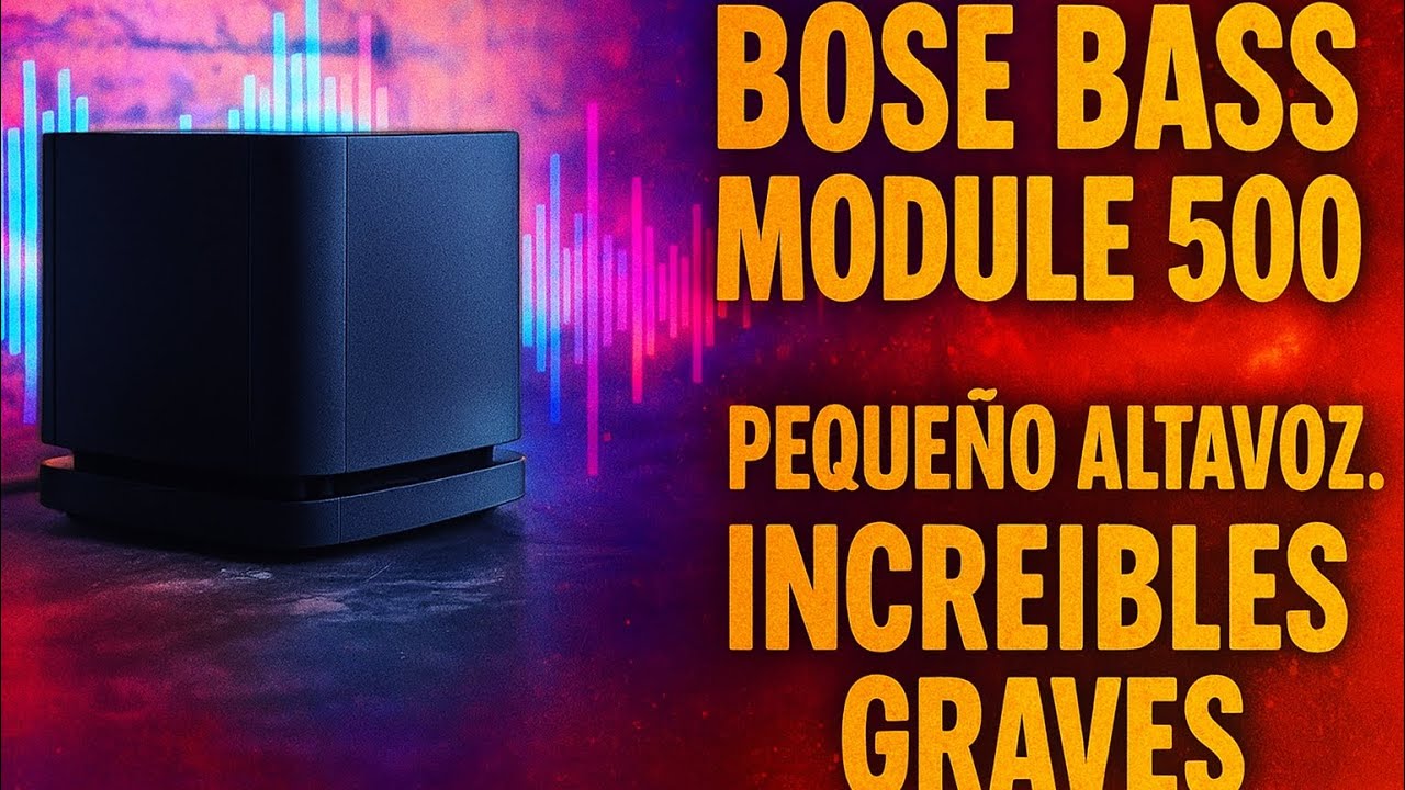 Descubre la Magia del Sonido Análisis Profundo del Bose Bass Module