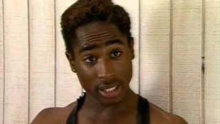 Tupac asking President Obama a question