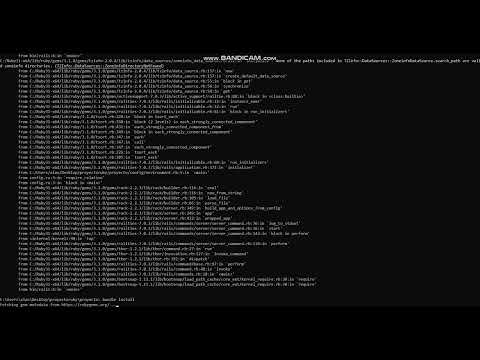 2.- Ruby on Rails Solución "tzinfo-data is not present".