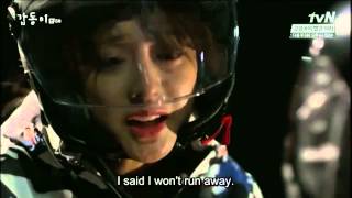 Kim Ji Won & Lee Joon on motorcycle