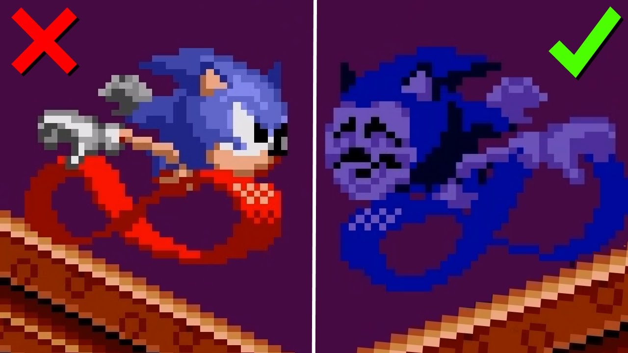 Majin(Creep) in Fonic Forever [Sonic the Hedgehog Forever] [Mods]