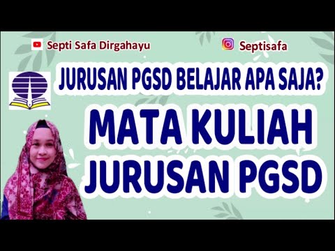 Mata Kuliah Jurusan PGSD | Kuliah PGSD Belajar Apa Saja?