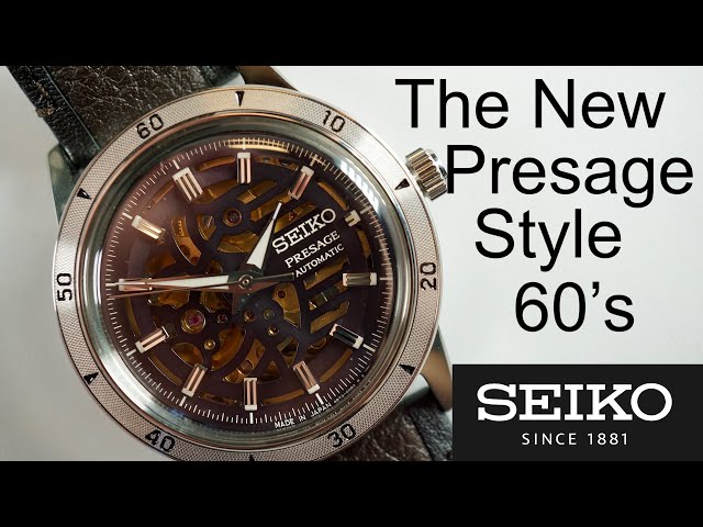 The New Seiko Presage 60s Style - YouTube