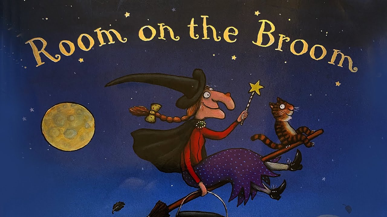 Room On The Broom by Julia Donaldson - a read aloud story for kids by Tippy Toes Nook