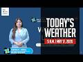 Today's Weather, 5 A.M. | May 17, 2026