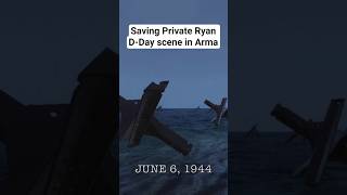 Saving Private Ryan D-Day scene still in progress…🤣#armareforger #dday #savingprivateryan #ps5