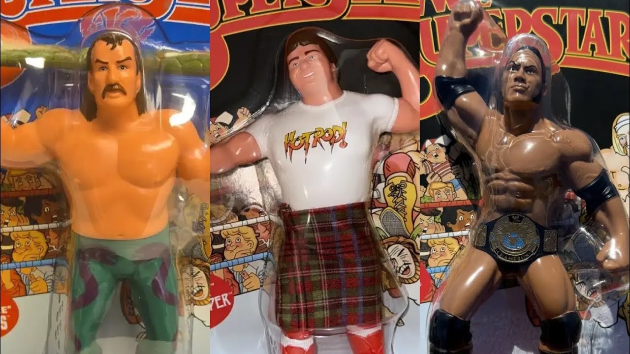 New Wrestling LJN WWE Superstars Wave 3 In-Hand Images