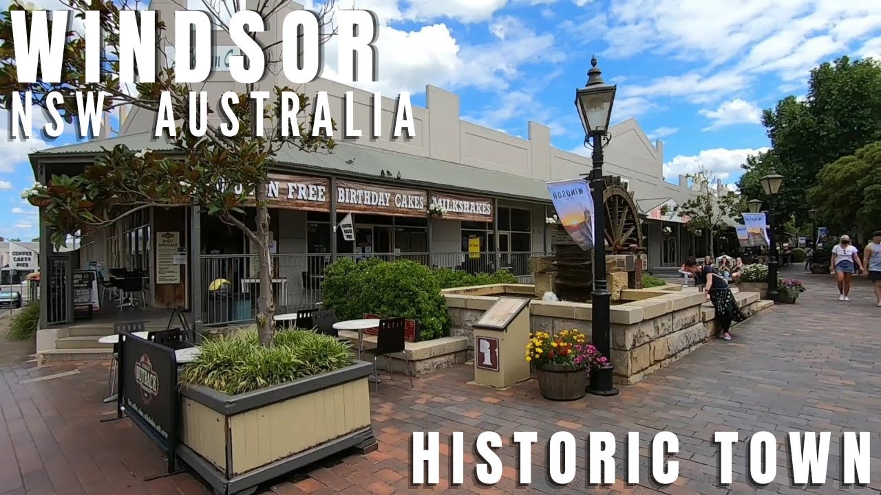 windsor nsw walking tour