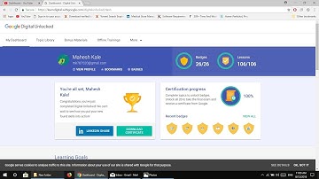 Google Digital Unlock and Garage Certification Exam Questions and Answers.( sept.  2018)
