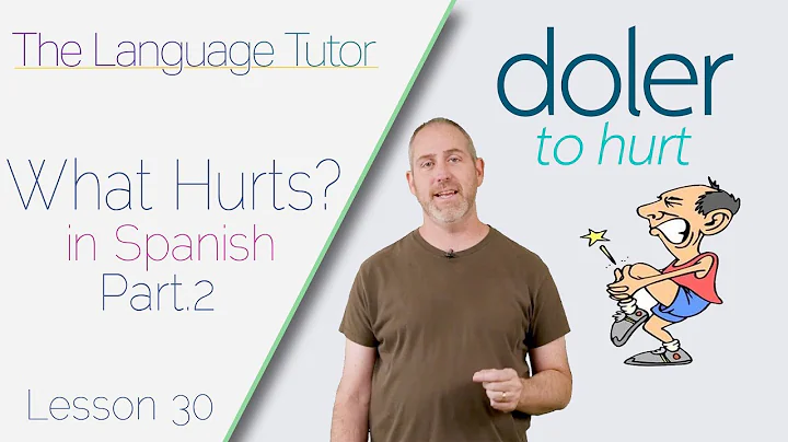 Saying What Hurts in Spanish Pt. 2 | The Language Tutor *Lesson 30*