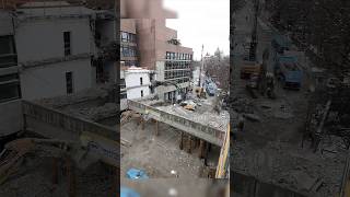 550 Tons GONE in 48 Hours! 🏗️ #Demolition #timelapse