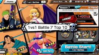 I Got TOP 5 in No EX Mode | 1vs1 Battles | One Piece Bounty Rush screenshot 4
