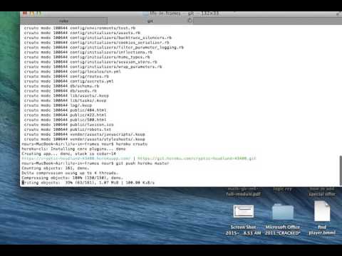 how to deploy or host ROR app to heroku app