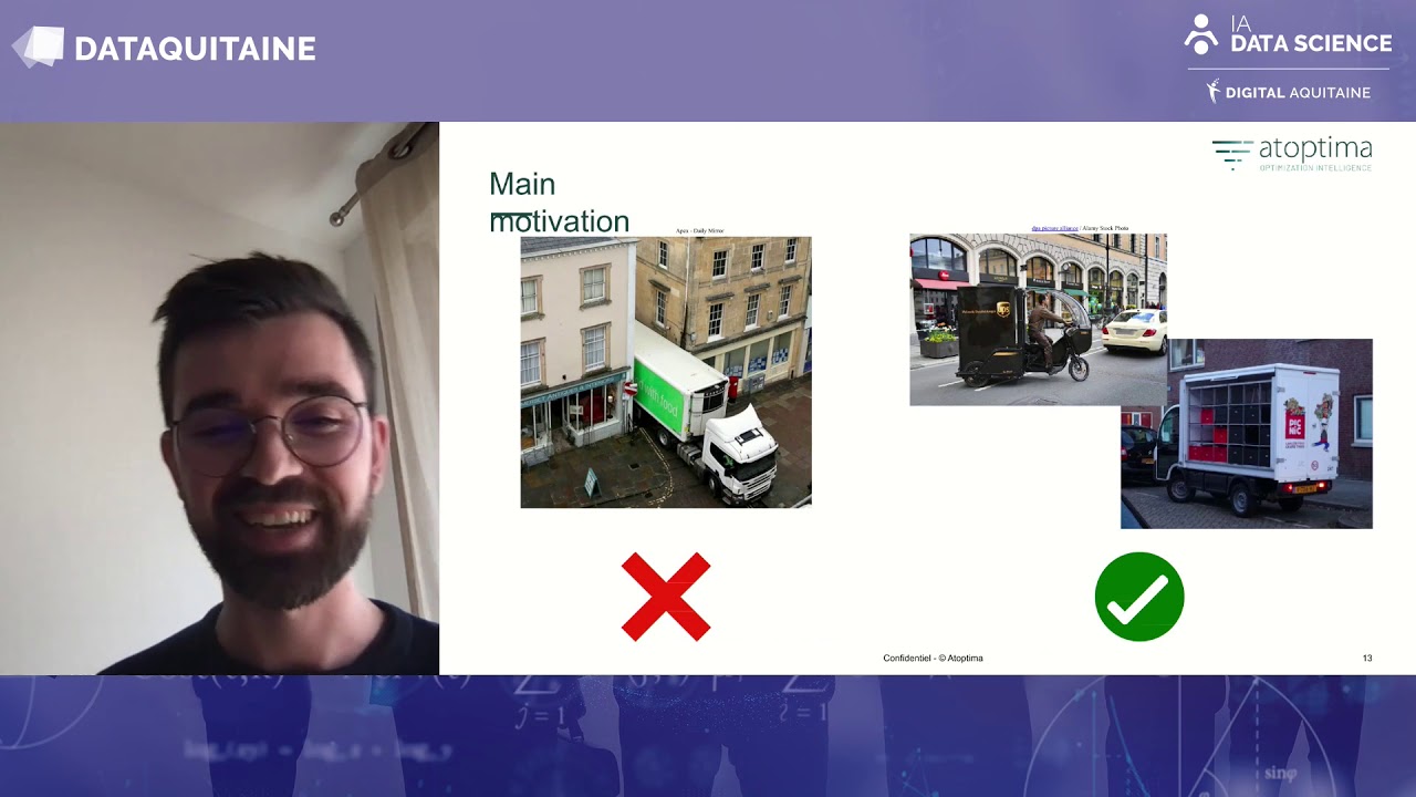 [DATAQUITAINE 2021] : Transport multi modal technologies d'optimisation pour organiser une logis...