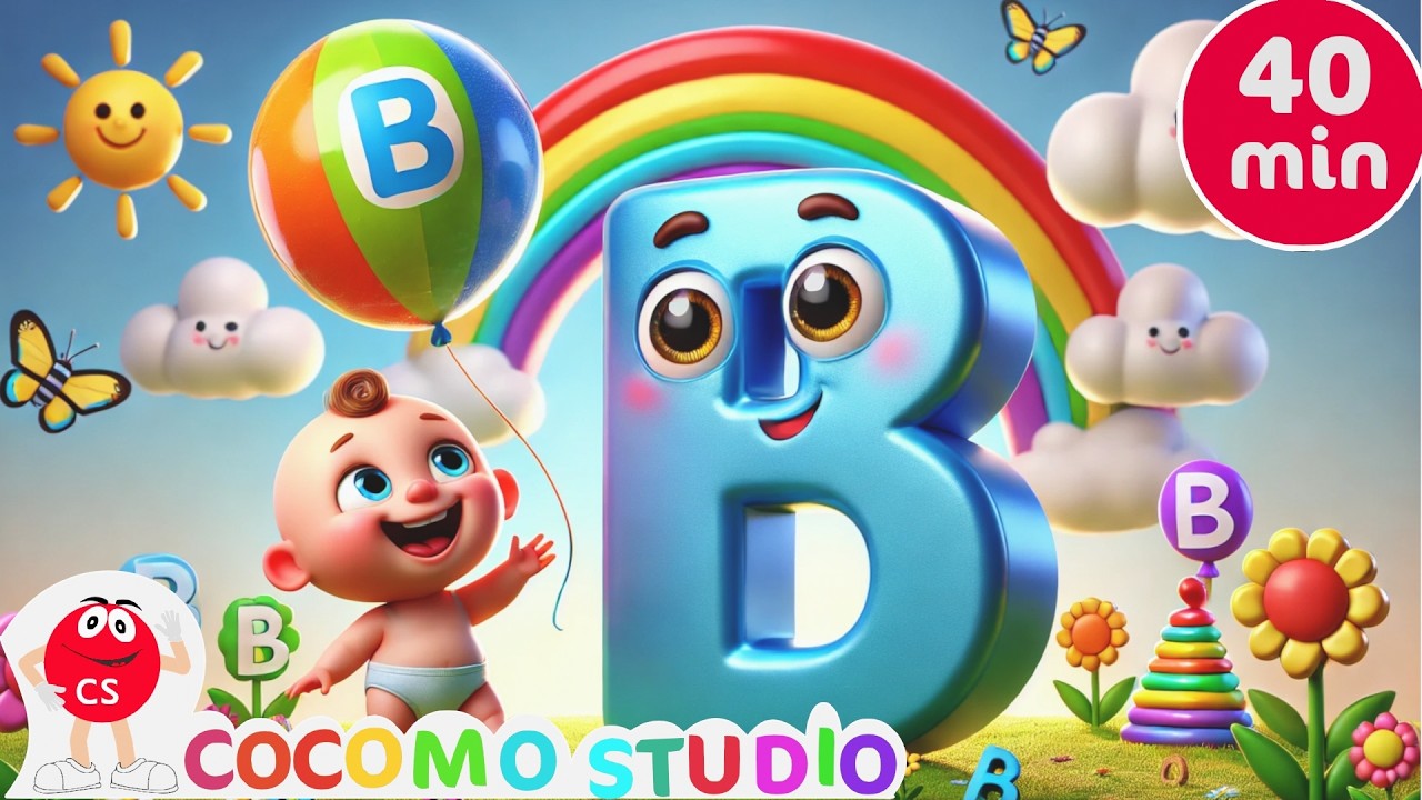 Learn the Letter B with Fun ABC Adventure Songs for Kids 🔤🐻 | 40 Min ...