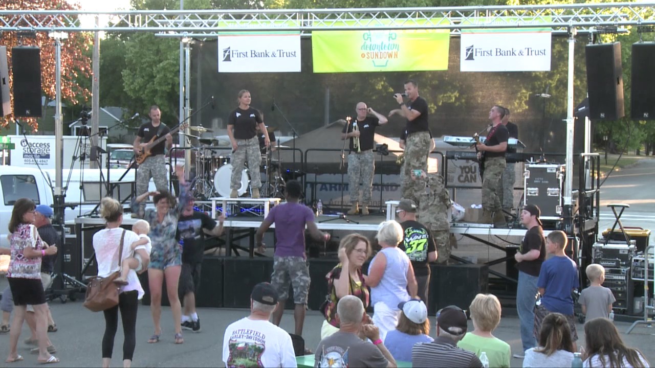 Shut up and Dance - SGT Rock 147th Army Band