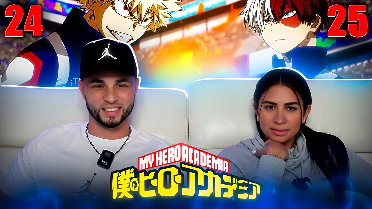 💥 ¡TODOROKI VS BAKUGO! 🔥 UNA FINAL EXPLOSIVA | Reacción Boku No Hero 24-25