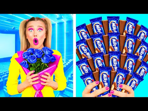 How to Sneak Candy into Movie Theater | Awesome Creative Challenge by BaRaDa