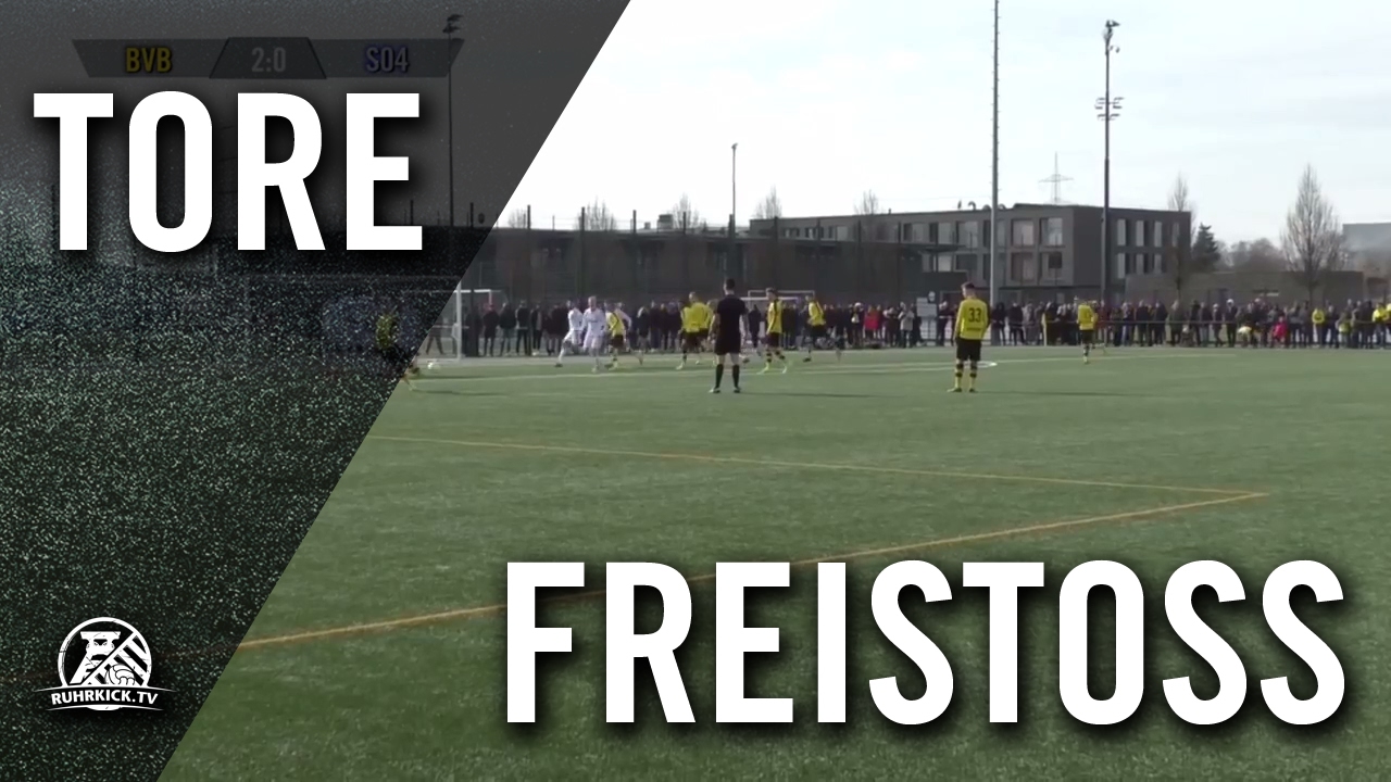 Freistoßtor von Jacob Bruun Larsen (Borussia Dortmund, U19 A-Junioren) | RUHRKICK.TV