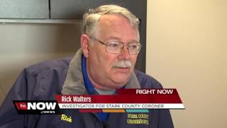 Stark County Coroner's Office uses temporary mobile morgue to store overflow of bodies