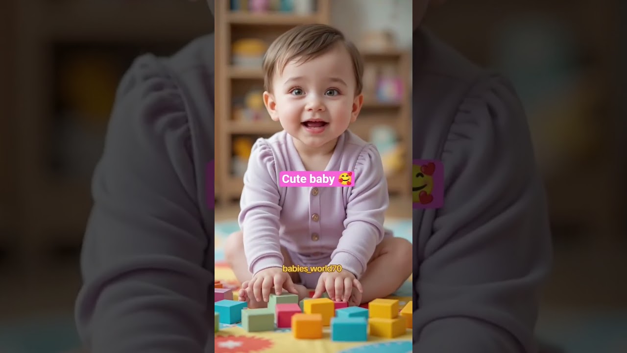 Ep_91 Cute baby love Papa 😘 ❤️ ☺️ 