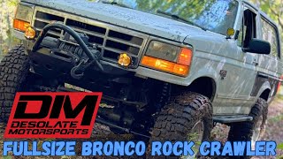 ONE TON SOLID AXLE SWAP BRONCO
