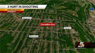 Police: 3 hospitalized after shooting in East Price Hill