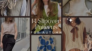 14 Slipover Patterns for Autumn 