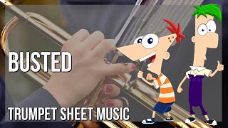 Trumpet Sheet Music How To Play Busted By Ashley Tisdale And Olivia Olson