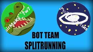 Agar.io Miniclip Splitrunning Con Equipo Random Collins