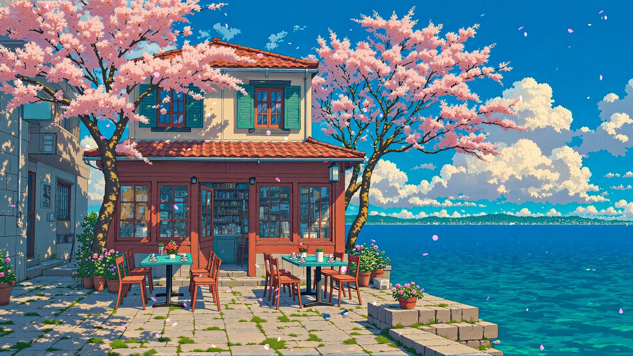 ⁣Deep Focus 🌸 for Study / Work & Relax 📚 Lofi Coffee ☕ ~ Lo-fi Music Chill 🌿 Moring Spring Vibes 