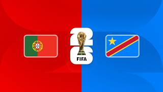 Portugal vs RD Congo | FIFA World Cup | Copa Mundial en directo y en vivo