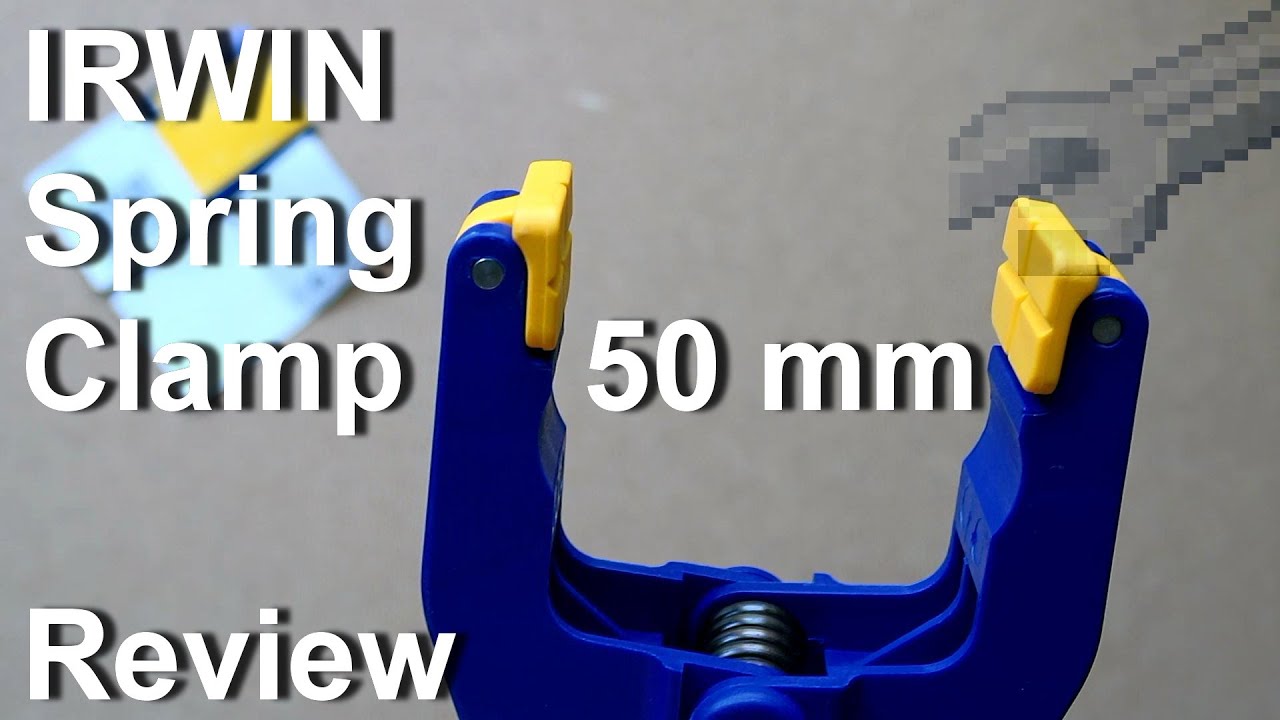 IRWIN QUICKGRIP Spring Clamp 50 mm (2inch) Review YouTube