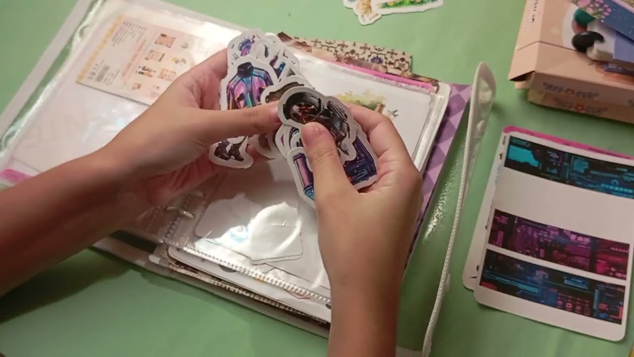 🦎🧰 Organizando meus adesivos e mostrando de onde são 