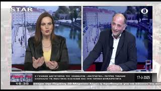 Παρεμβάσεις 17/3/2025  ΠΕΤΡΟΣ ΤΣΟΛΙΑΣ