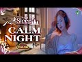 Calm Night – Vol.26 Sleep Instrumental Music with Fire &amp; Water Sounds