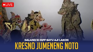 LIVE WAYANG KULIT DALANG KI MPP BAYU AJI LAKON KRESNO JUMENENG NOTO FULL GAYENG SERU TERBARU 2025