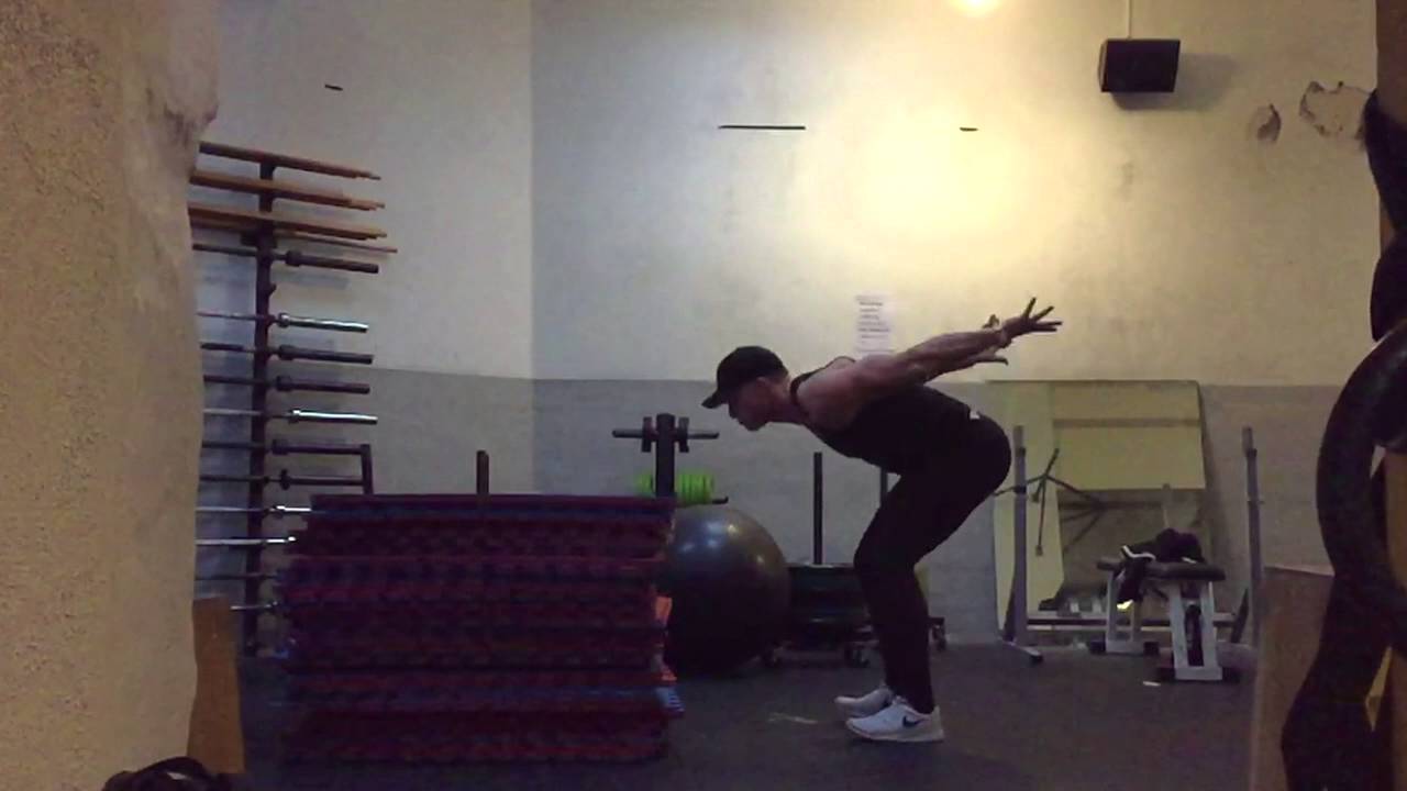 Stiff Box Stiff Leg Box jump. - YouTube