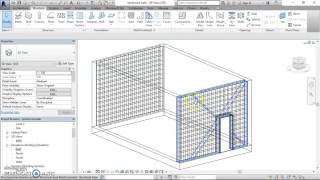 Revit Architecture Video Tutorial - Reinforced walls