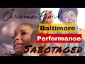 Chrisean Rocks performs in Baltimore despite  mishaps &amp; technical difficulties.
