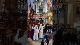 POV: You move to Spain and nobody warns you about Easter 😳 #easter #semanasanta #lifeinspain
