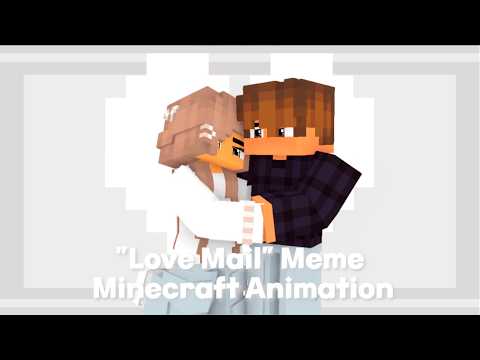 ″Love Mail″ Meme - Minecraft Animation│Hiyori (ひより) & Cale🤍