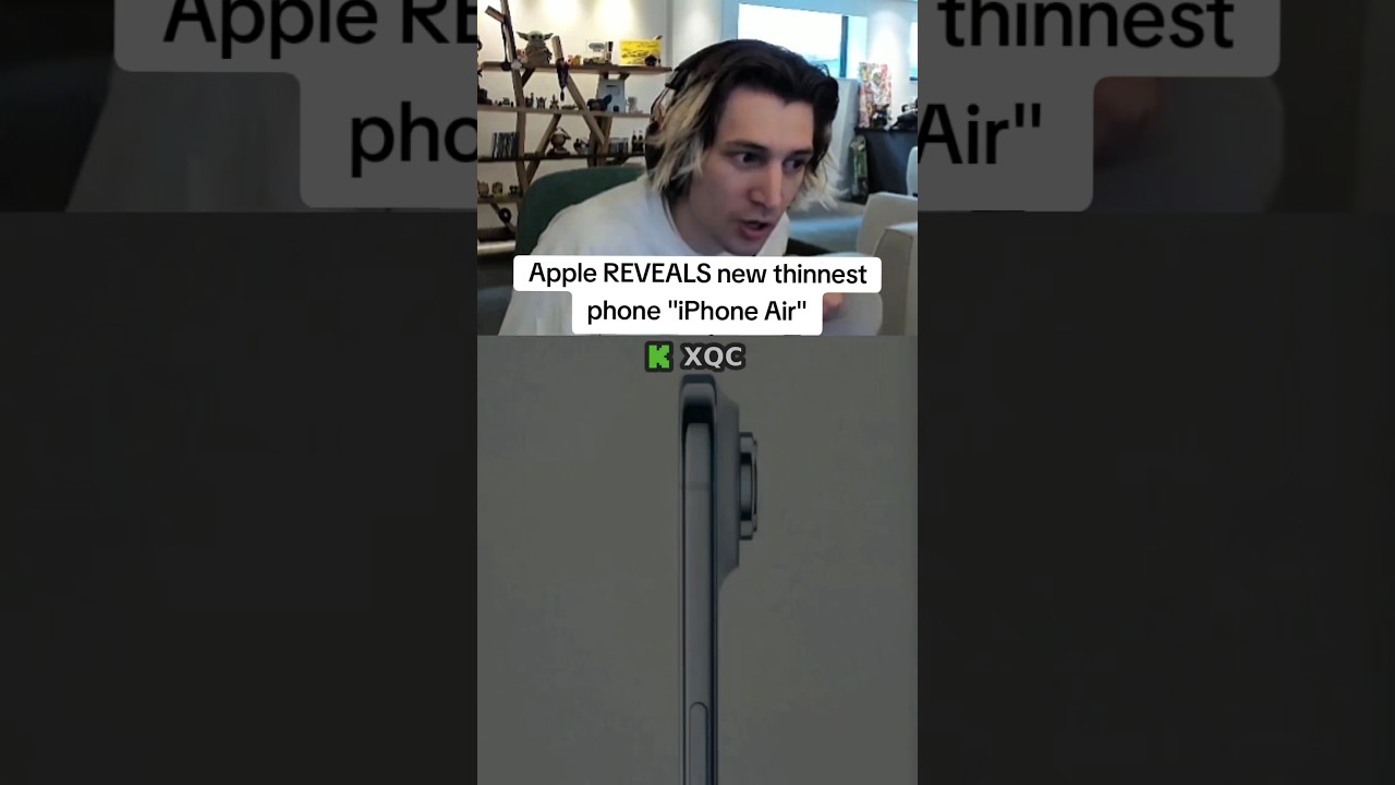 Apple REVEALS new thinnest phone iPhone Air
