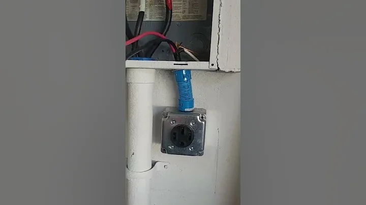 NEMA 14-50 outlet for EV charging