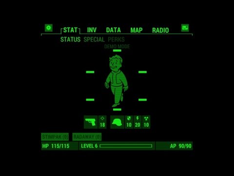 FALLOUT 4 Pip-Boy App Demo/Preview!
