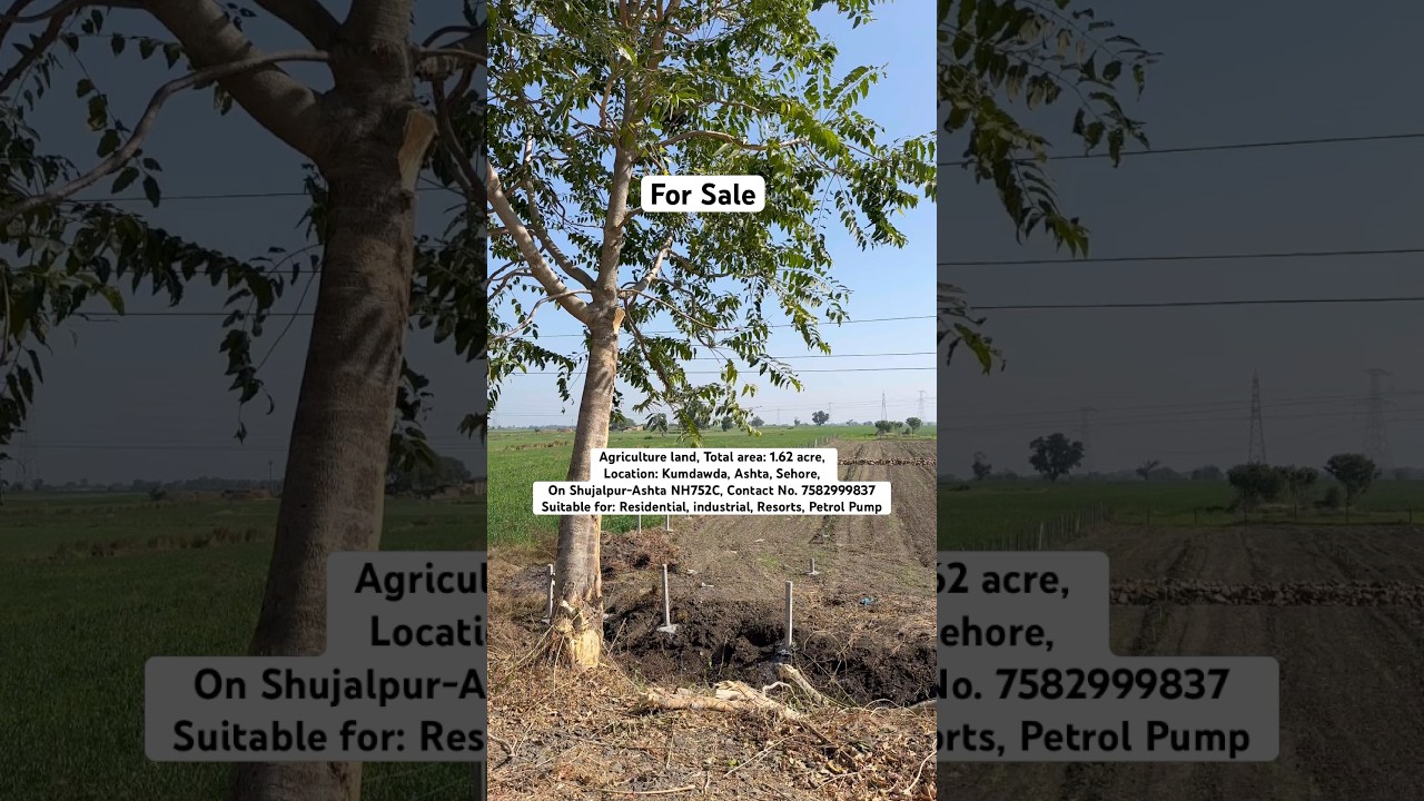 Total Area: 1.62 Acre, mobile: 7582999837 